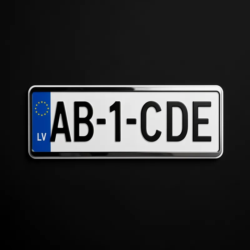Plaque LV : tout savoir sur les véhicules lettons et leur immatriculation